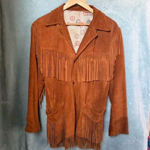 Jo•o•Kay Vintage Fringe Leather Jacket - Picture 2 of 16